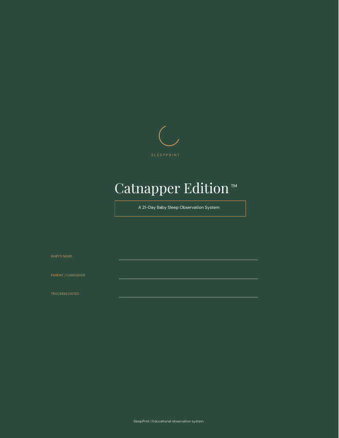 Cover of the Catnapper Edition 21-Day Baby Sleep Observation System